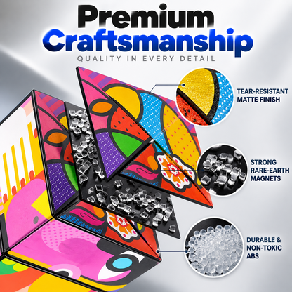 💥LAST DAY SALE 50%OFF - The Ultimate 3D Shape-Shifting Magic Cube!