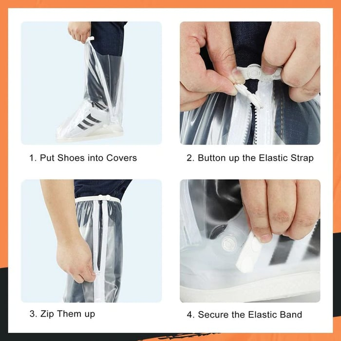 ⏰ Last Day! 49% OFF ❤️ All-Around Long Waterproof Boot Covers + Buy 2, Get FREE Shipping