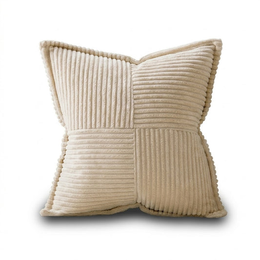 Corduroy Striped Cushion Cover