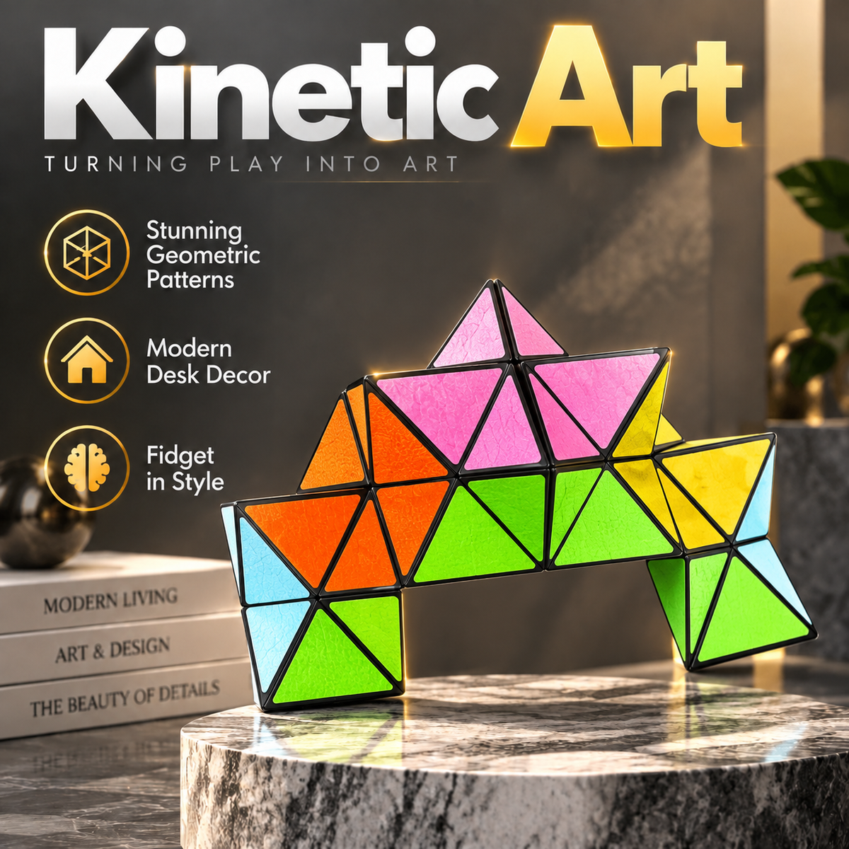 💥LAST DAY SALE 50%OFF - The Ultimate 3D Shape-Shifting Magic Cube!