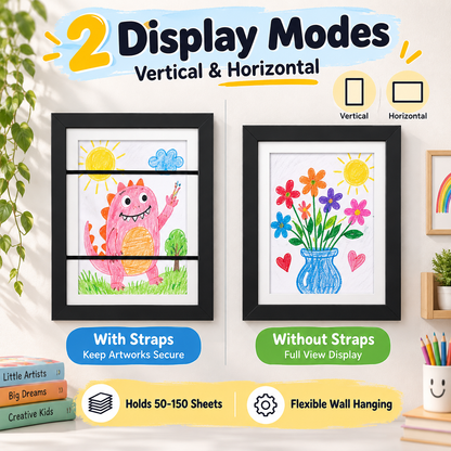💥LAST DAY SALE 50%OFF 🖼️Children Art Projects Kids Art Frames - Buy 2 Get 10% OFF Extra