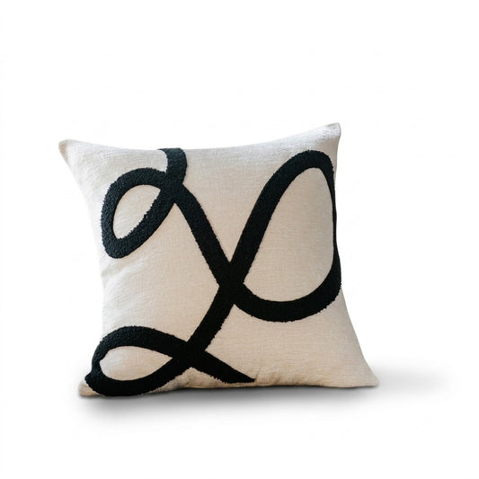 Abstract Knot Cushion Cover