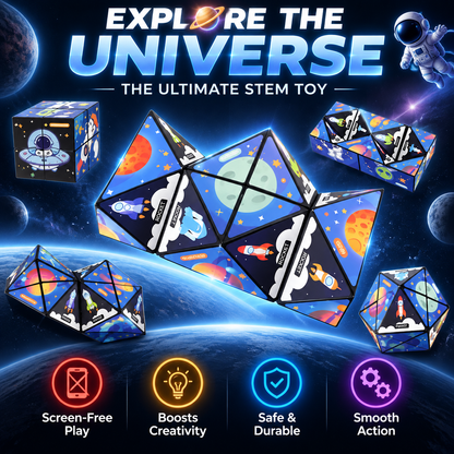 💥LAST DAY SALE 50%OFF - The Ultimate 3D Shape-Shifting Magic Cube!