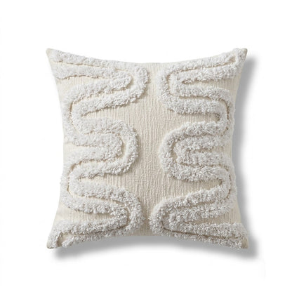 Double-Layer Wave Cushion Cover