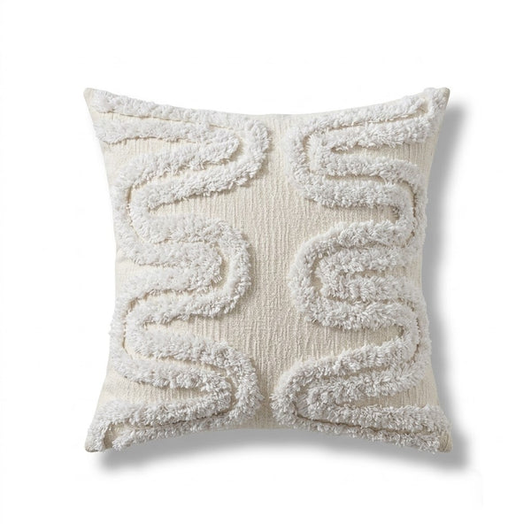 Double-Layer Wave Cushion Cover