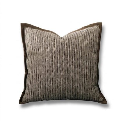 Striped Wide-Edge Cushion Cover