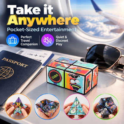 💥LAST DAY SALE 50%OFF - The Ultimate 3D Shape-Shifting Magic Cube!